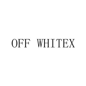 OFF WHITEX;OFF WHITEX