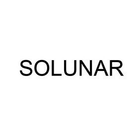 SOLUNAR;SOLUNAR