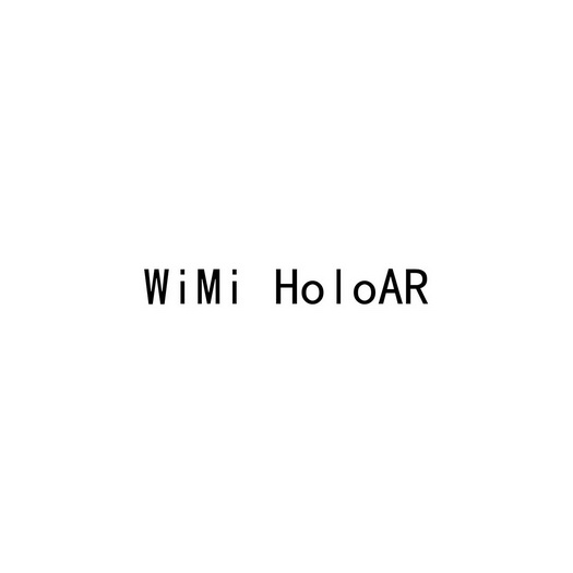 WIMI HOLOAR;WIMI HOLOAR