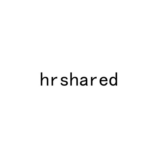 HRSHARED;HRSHARED