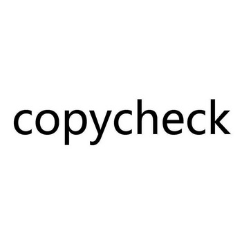 COPYCHECK;COPYCHECK