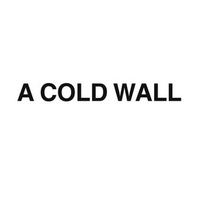 A COLD WALL;A COLD WALL