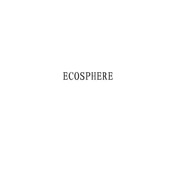 ECOSPHERE;ECOSPHERE