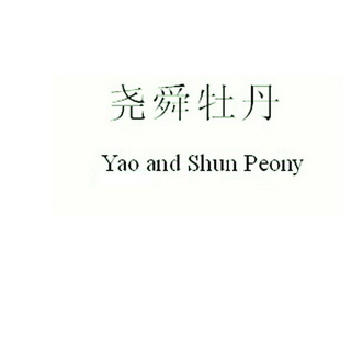 尧舜牡丹 YAO AND SHUN PEONY;YAOANDSHUNPEONY