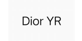 DIOR YR;DIOR YR