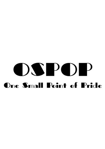 OSPOP ONE SMALL POINT OF PRIDE;OSPOP ONE SMALL POINT OF PRIDE