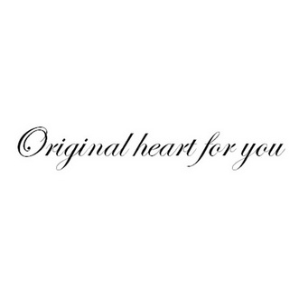 ORIGINAL HEART FOR YOU;ORIGINAL HEART FOR YOU