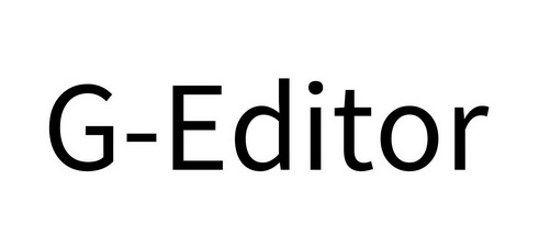 G-EDITOR;G EDITOR