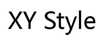 XY STYLE;XY STYLE