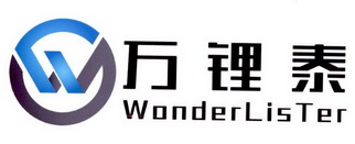 万锂泰 WONDERLISTER W;WONDERLISTER W