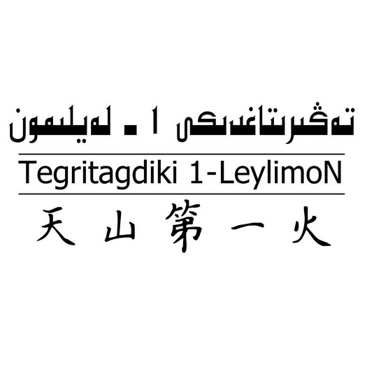 天山第一火 TEGRITAGDIKI 1-LEYLIMON;TEGRITAGDIKI 1LEYLIMON