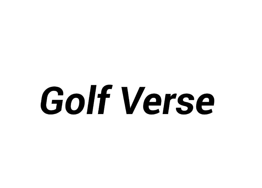 GOLF VERSE;GOLF VERSE