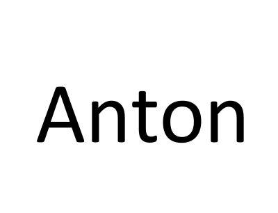 ANTON;ANTON