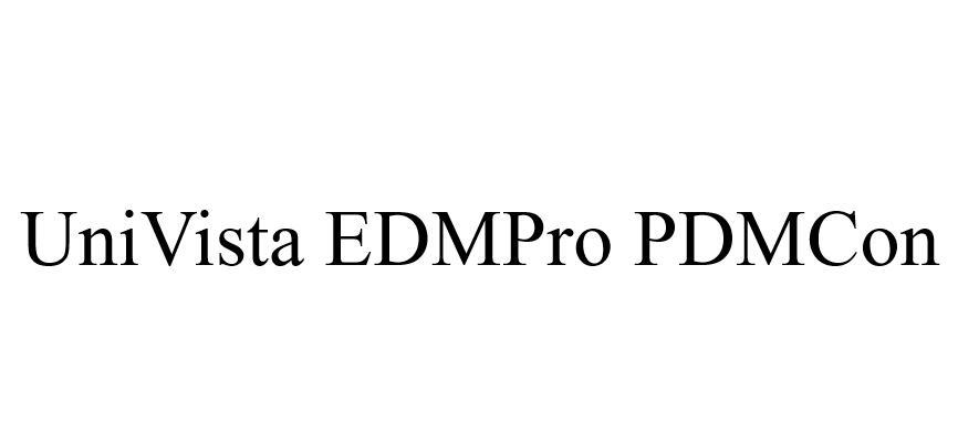 UNIVISTA EDMPRO PDMCON;UNIVISTA EDMPRO PDMCON