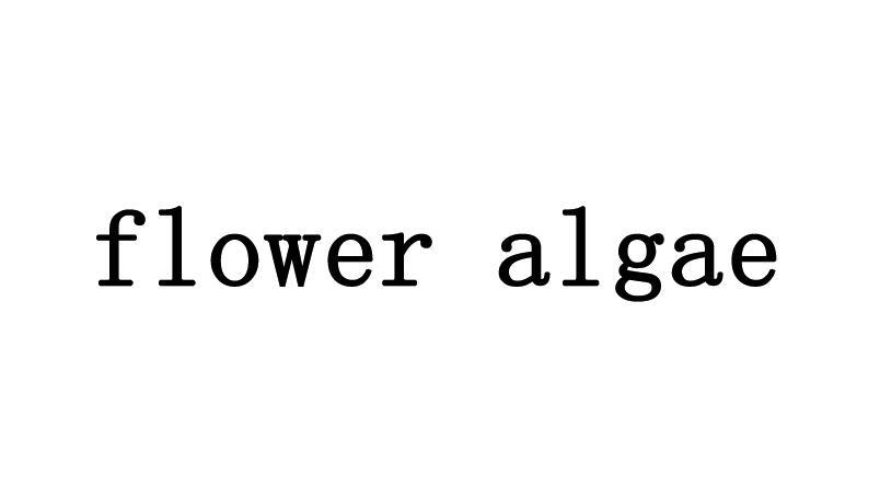 FLOWERALGAE