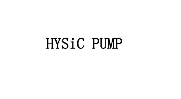 HYSIC PUMP;HYSIC PUMP