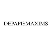 DEPAPISMAXIMS;DEPAPISMAXIMS