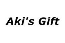 AKI'S GIFT;AKISGIFT