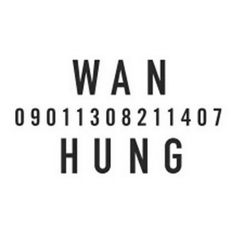 WAN HUNG 09011308211407;WAN HUNG 09011308211407