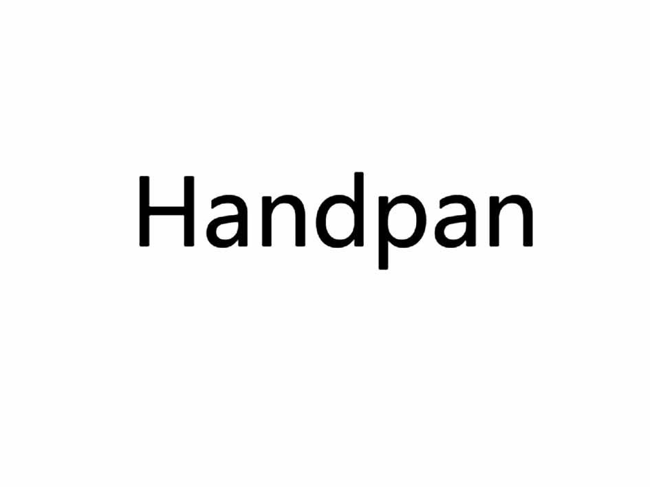 HANDPAN;HANDPAN