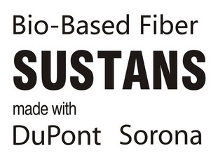 BIO-BASED FIBER SUSTANS MADE WITH DUPONT SORONA;BIO-BASED FIBER SUSTANS MADE WITH DUPONT SORONA