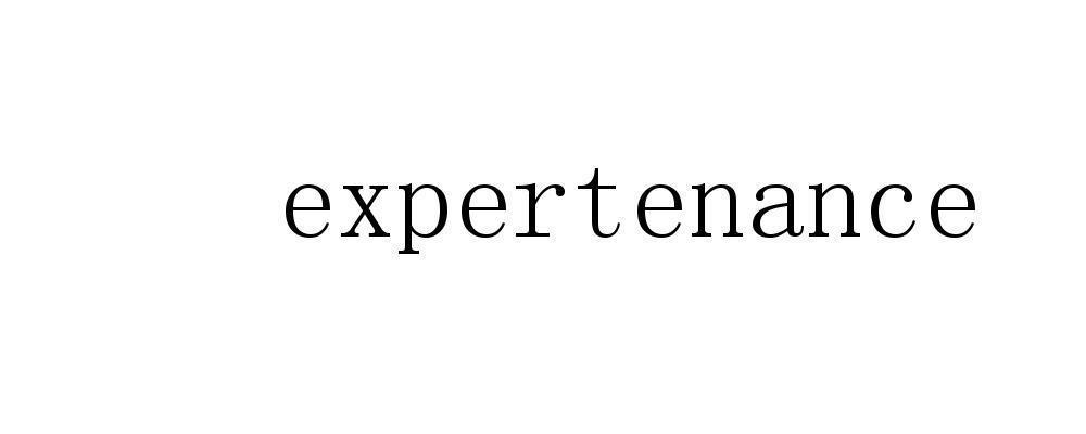 ;EXPERTENANCE