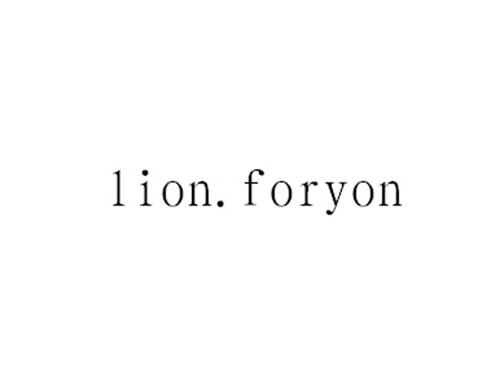 LION. FORYON;LION FORYON