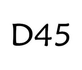 D 45;D 45