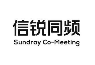 信锐同频;SUNDRAYCO MEETING