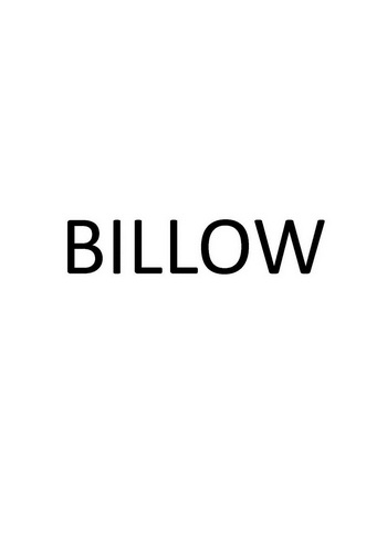 BILLOW