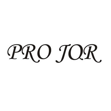 PRO JQR;PRO JQR