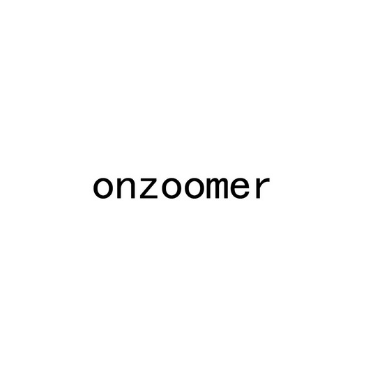 ONZOOMER;ONZOOMER