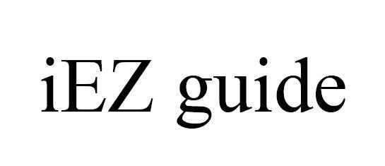 IEZ GUIDE;IEZ GUIDE