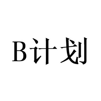 B 计划;B