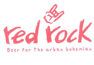 RED ROCK BEER FOR THE URBAN BOHEMIAN;RED ROCK BEER FOR THE URBAN BOHEMIAN