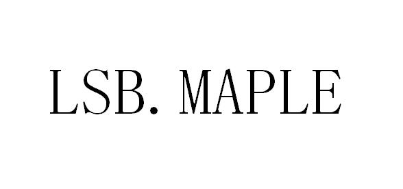 LSB. MAPLE;LSB MAPLE