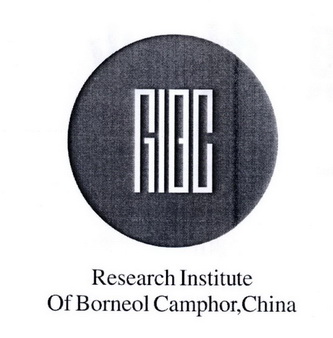 RESEARCH INSTITUTE OF BORNEOL CAMPHOR CHINA RIBC;RESEARCH INSTITUTE OF BORNEOL CAMPHOR CHINA RIBC