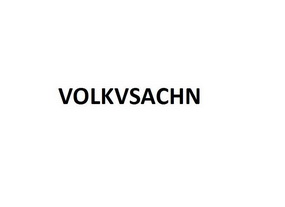 VOLKVSACHN;VOLKVSACHN