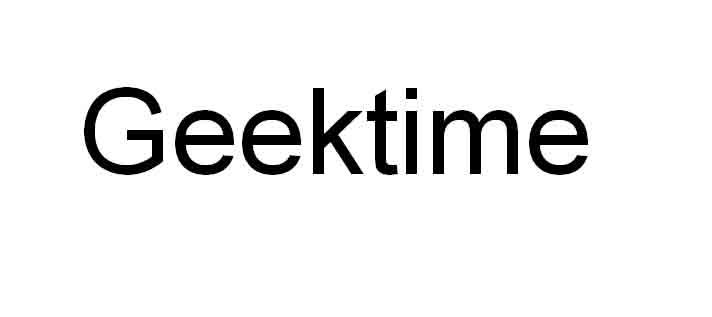 GEEKTIME;GEEKTIME