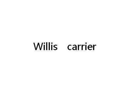 WILLIS CARRIER;WILLIS CARRIER