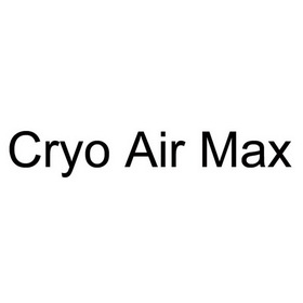 CRYO AIR MAX;CRYO AIR MAX