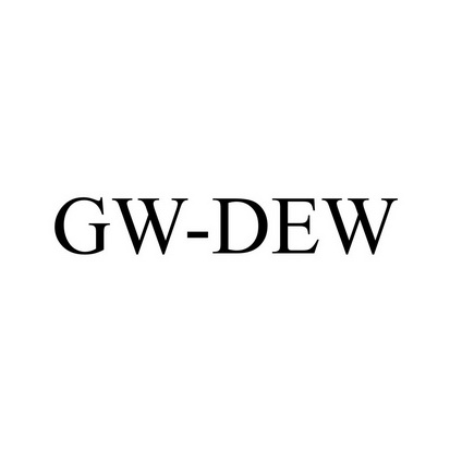 GW-DEW;GWDEW