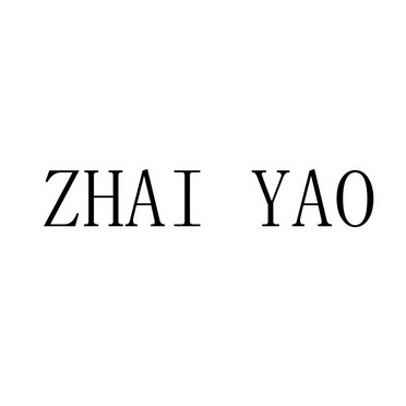 ZHAI YAO;ZHAI YAO