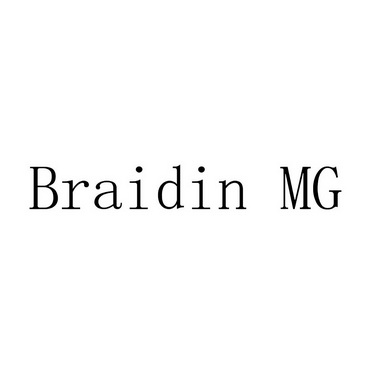 BRAIDIN MG;BRAIDIN MG