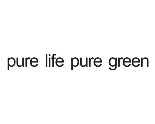 ;PURE LIFE PURE GREEN