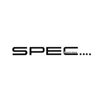 SPEC EXPECT MORE;SPEC EXPECT MORE