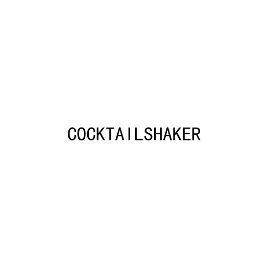 ;COCKTAILSHAKER