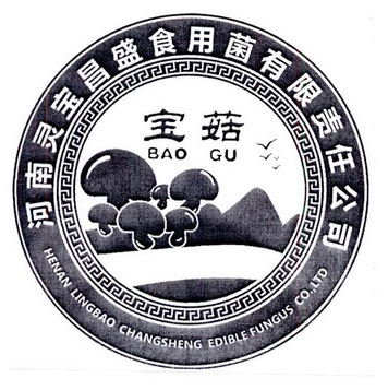 宝菇 河南灵宝昌盛食用菌有限责任公司 HENAN LINGBAO CHANGSHENG EDIBLE FUNGUS CO.,LTD;HENANLINGBAOCHANGSHENGEDIBLEFUNGUSCOLTD