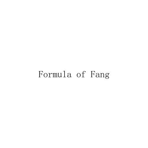 FORMULA OF FANG