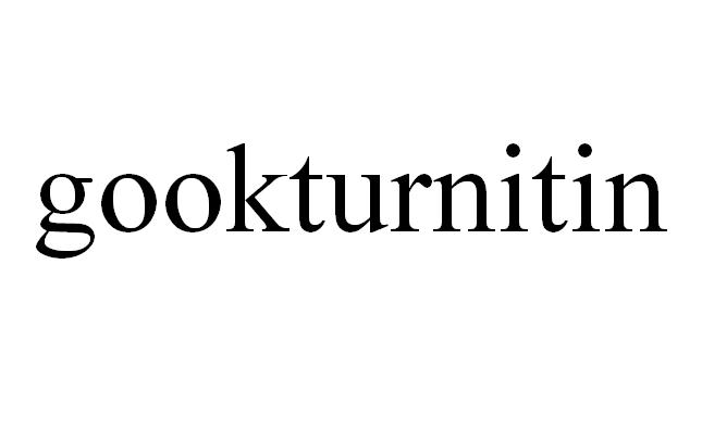 GOOKTURNITIN;GOOKTURNITIN